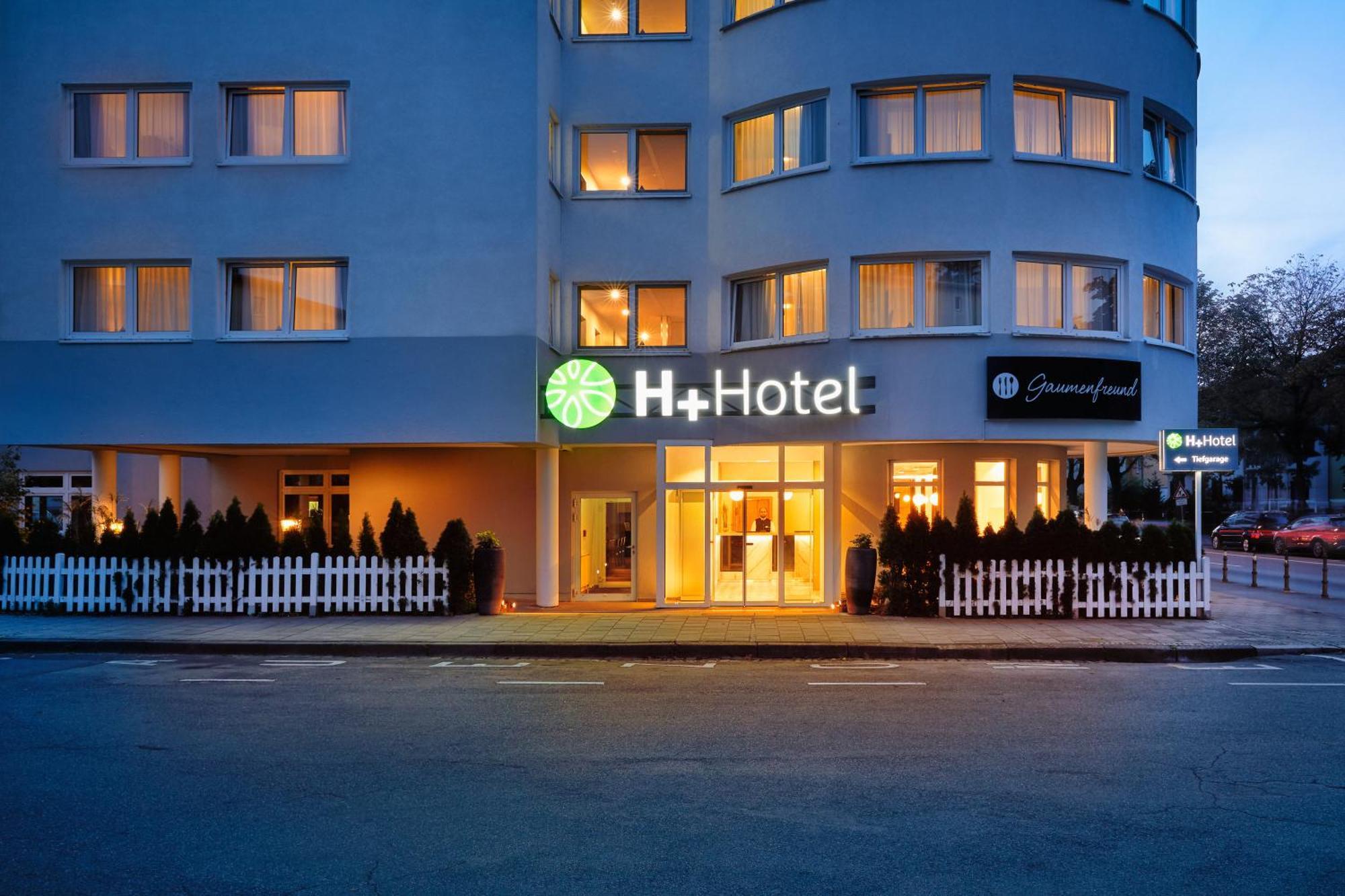 H+ Hotel Darmstadt Exterior foto